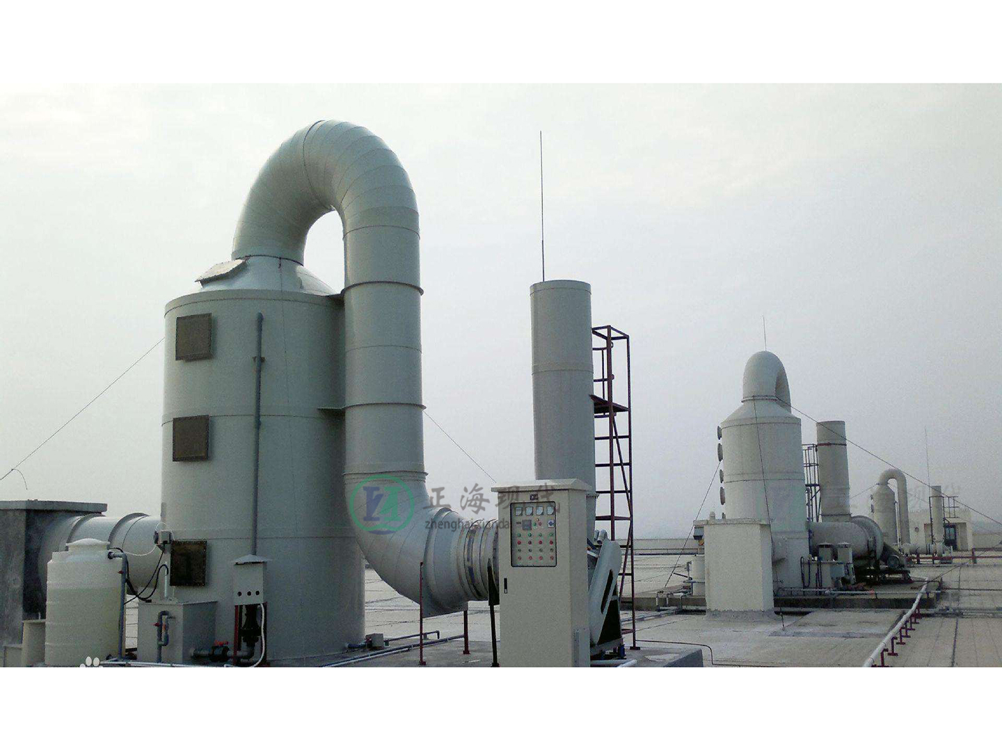 無機廢氣處理裝置(噴淋塔處理裝置)